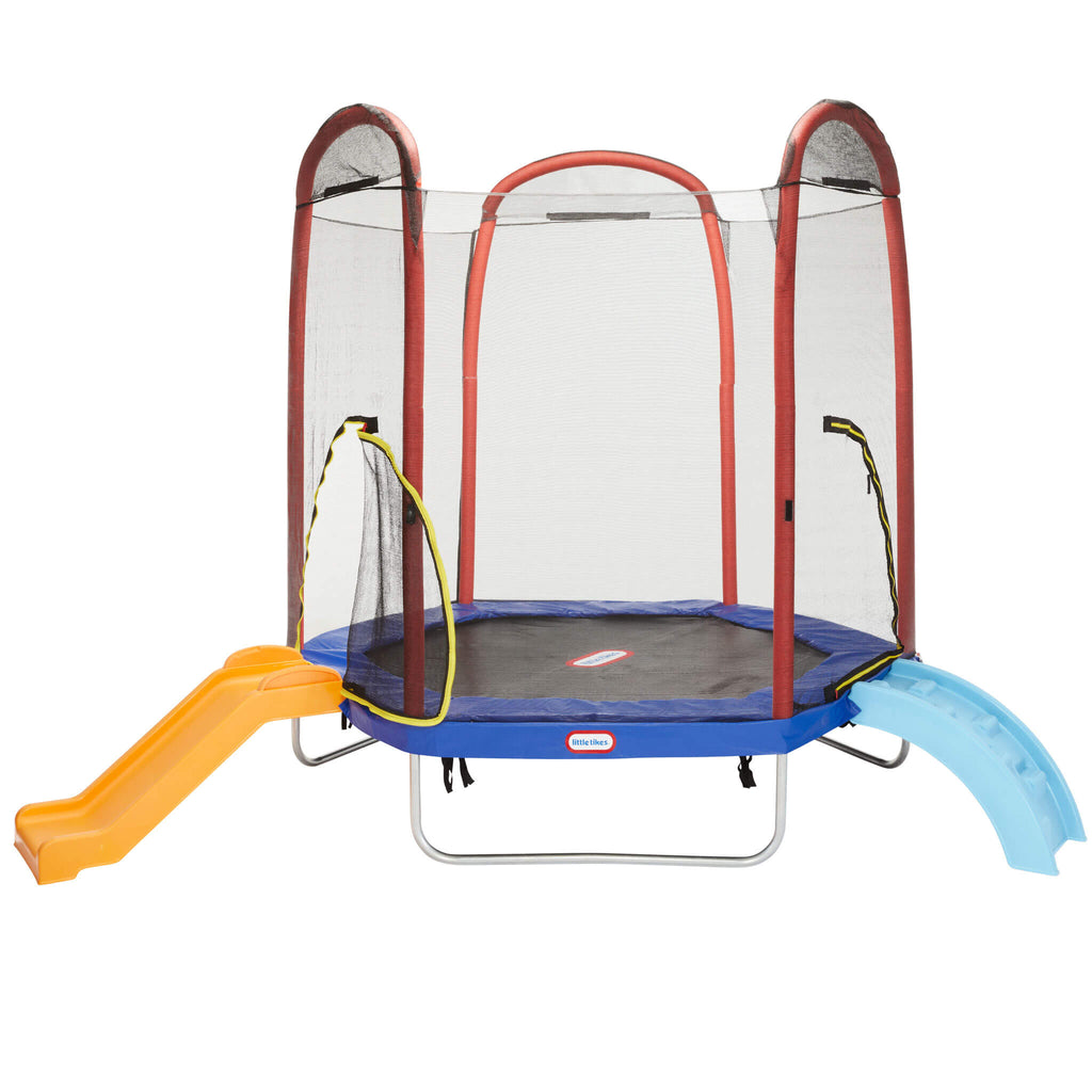 Climb 'n Slide 7ft Trampoline™ - Image 1