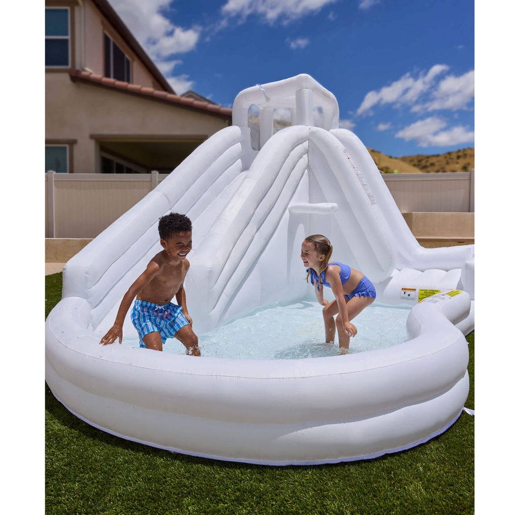 Cloud Collection™ Slam ‘n’ Curve Slide – White - Image 2