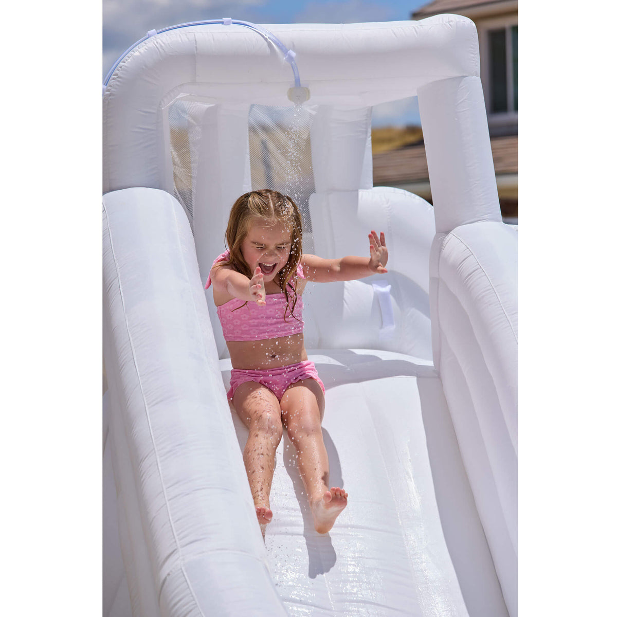 Cloud Collection™ Slam ‘n’ Curve Slide – White - Image 4