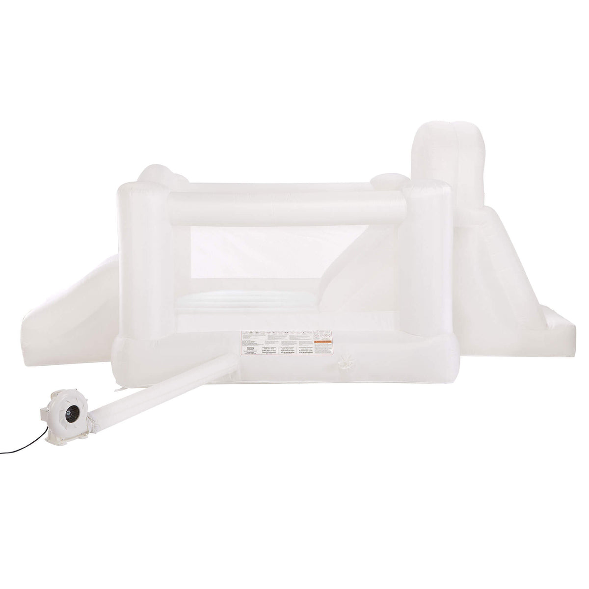 Cloud Collection™ Jump ‘n Double Slide Bouncer – White - Image 5
