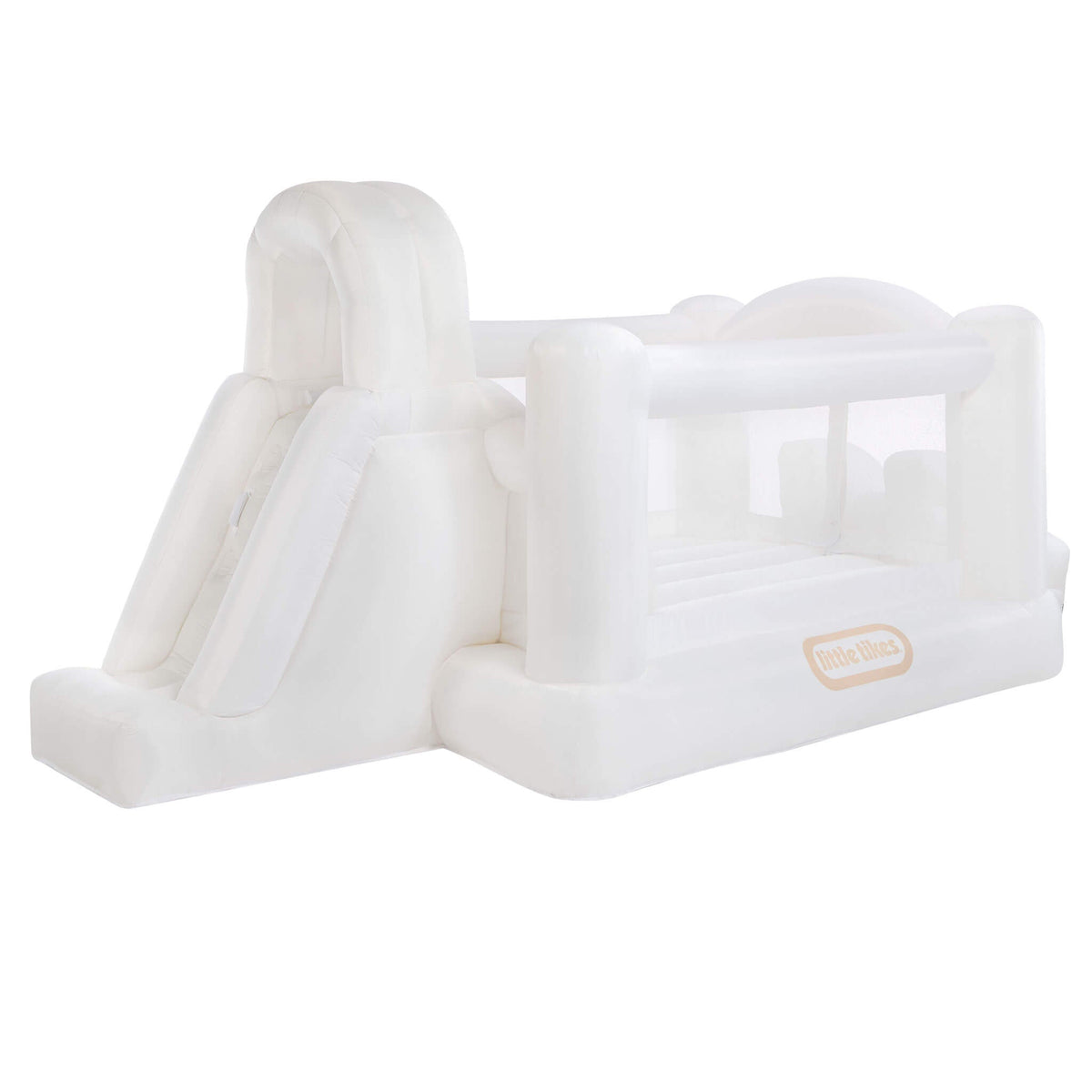 Cloud Collection™ Jump ‘n Double Slide Bouncer – White - Image 6